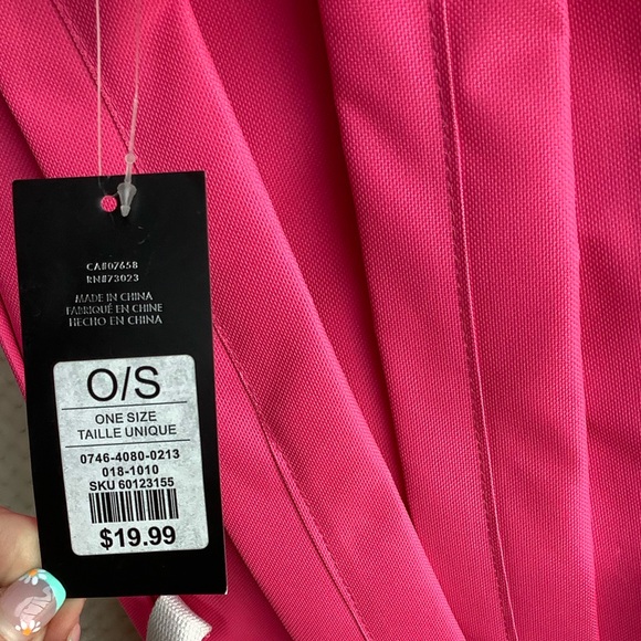 LA EXPRESS New Bright Pink Women's Backpack NWT - Picture 11 of 14